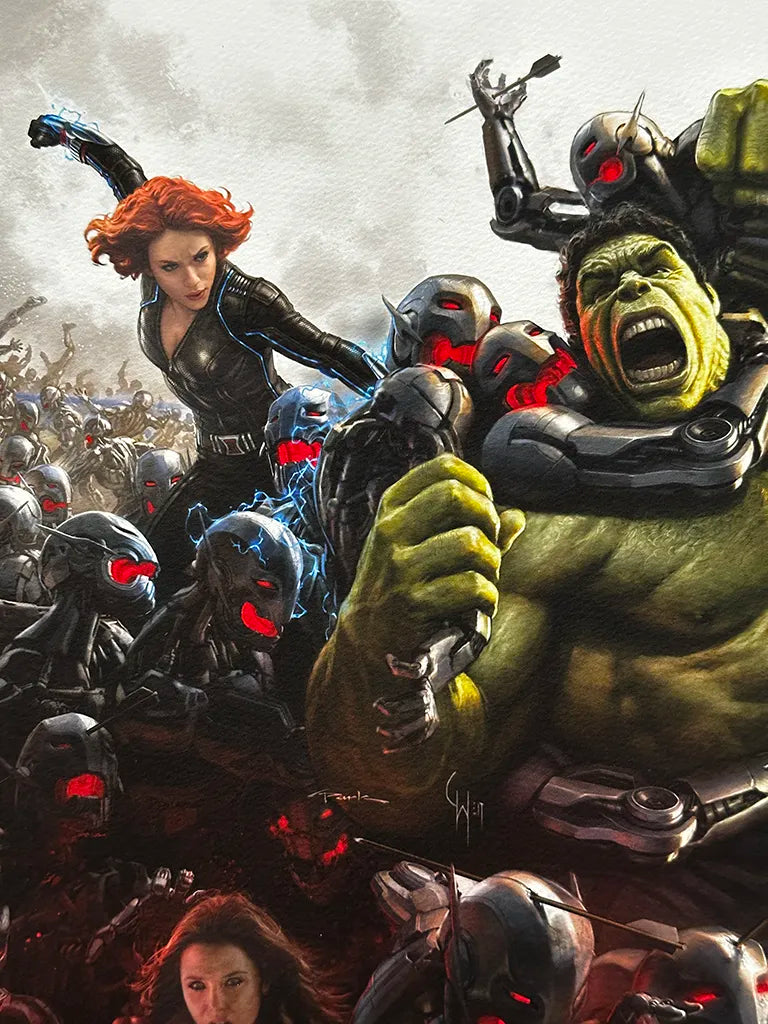 Avengers: Age of Ultron Concept Art Collaboration by Ryan Meinerding, Andy Park, Charlie Wen