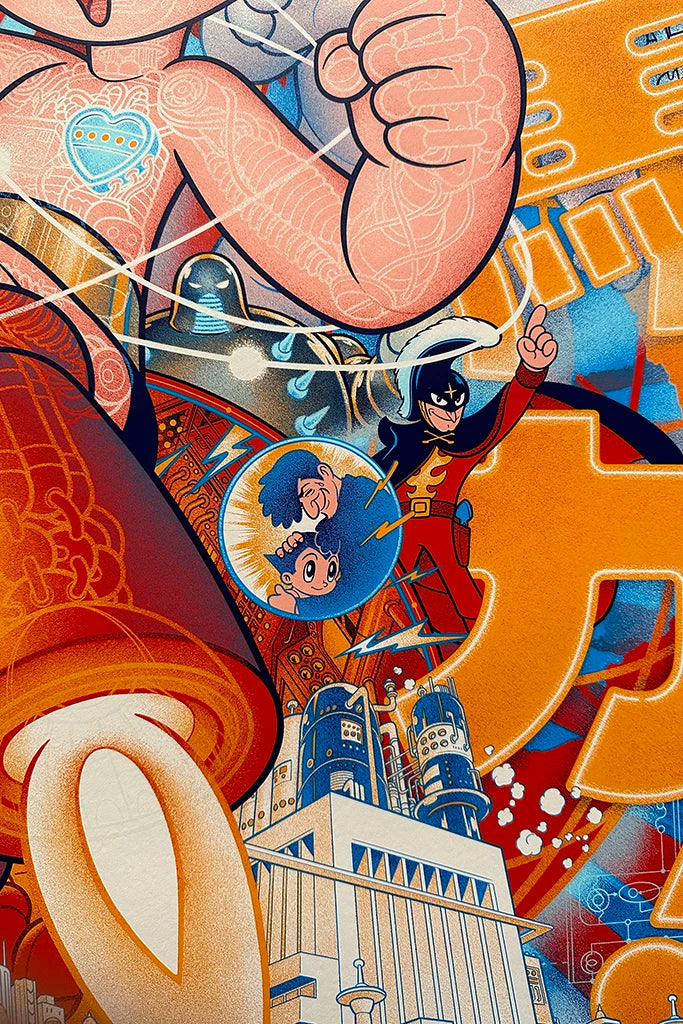 Astro Boy - Glow in the Dark Variant by Martin Ansin