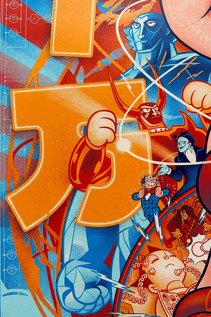 Astro Boy - Glow in the Dark Variant by Martin Ansin