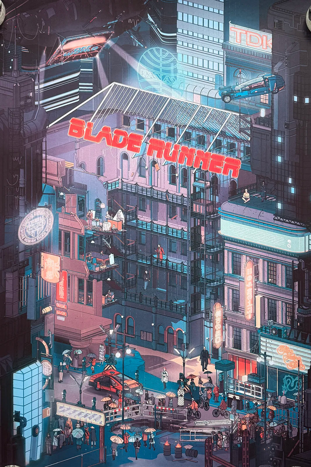 Blade Runner - Tears in the Rain Variant by Doug John Miller