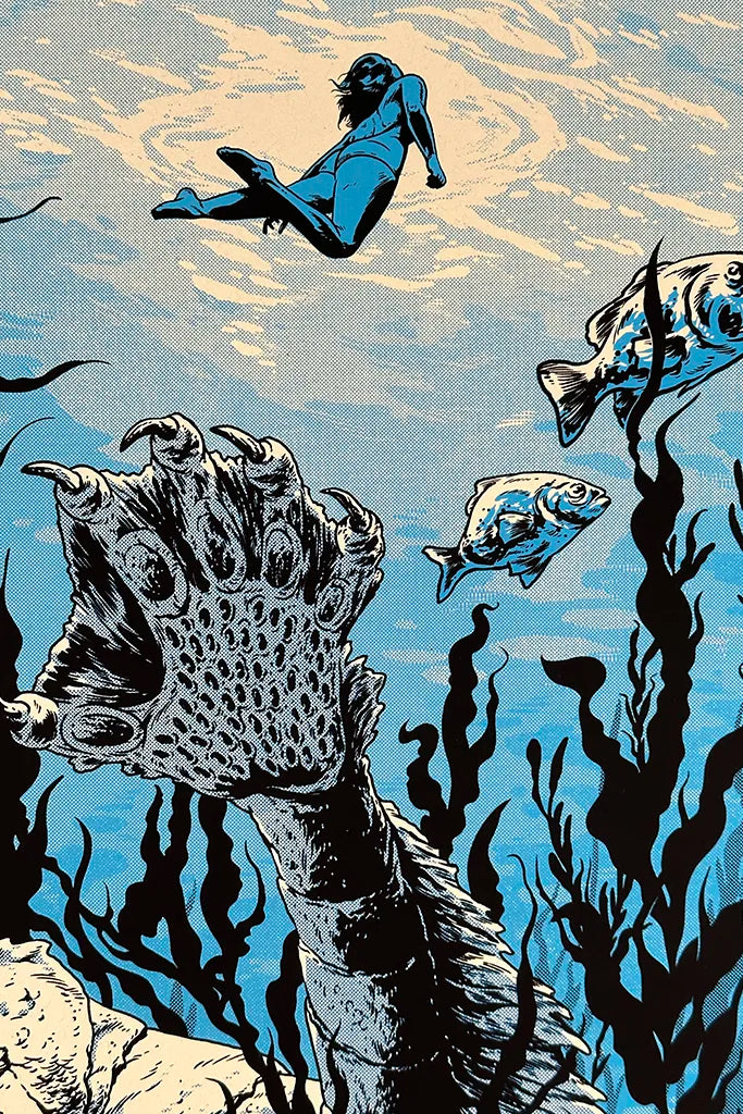Creature from the Black Lagoon - Variant by Johnny Dombrowski