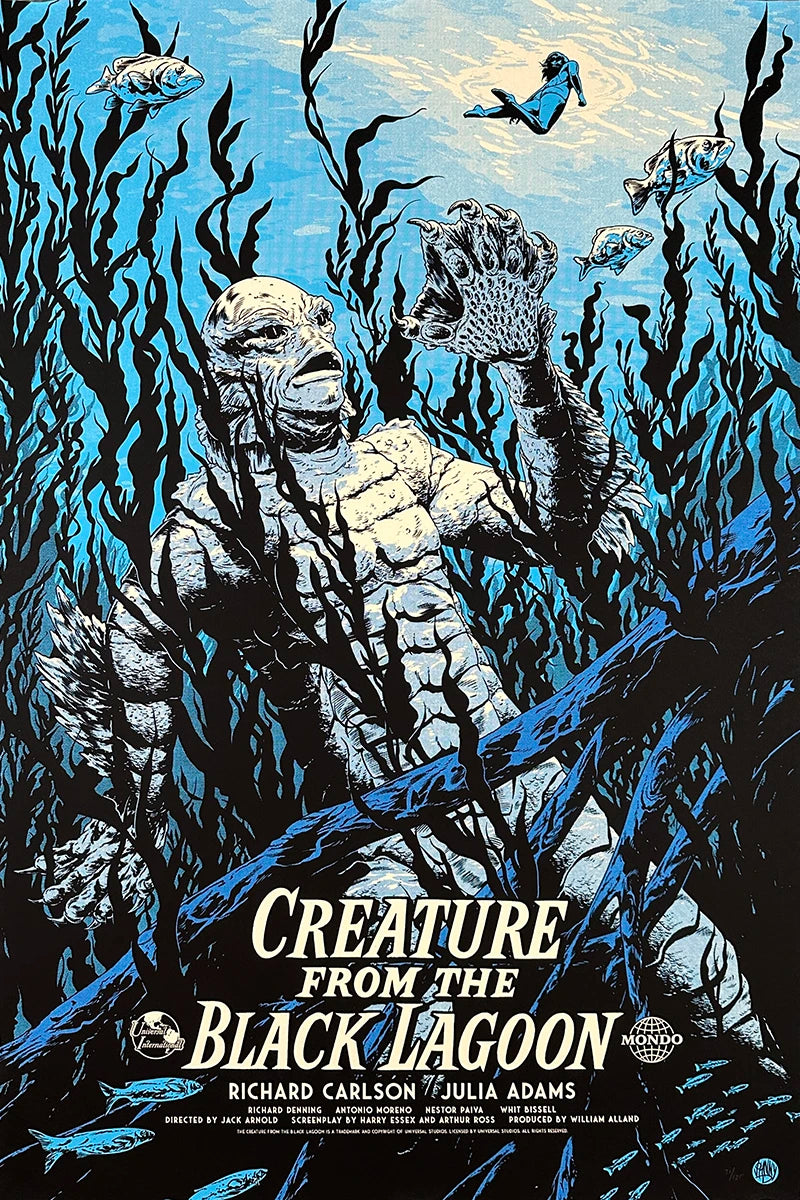 Creature from the Black Lagoon - Variant by Johnny Dombrowski
