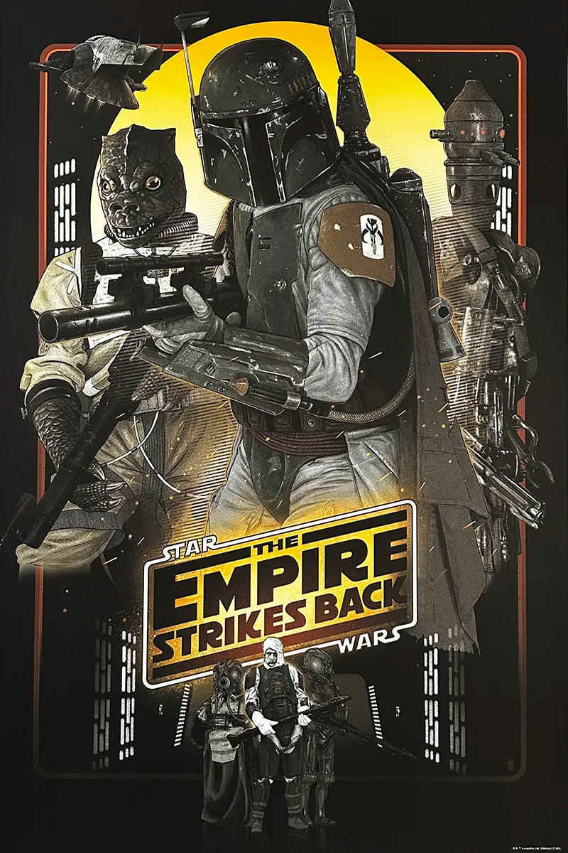 The Hunters (Empire Strikes Back) - Variant by Vance Kelly