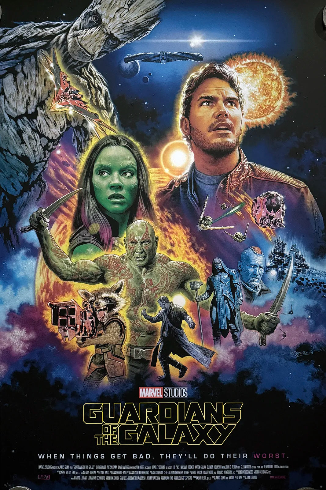 Guardians of the Galaxy - Footloose Edition by Roger Motzkus