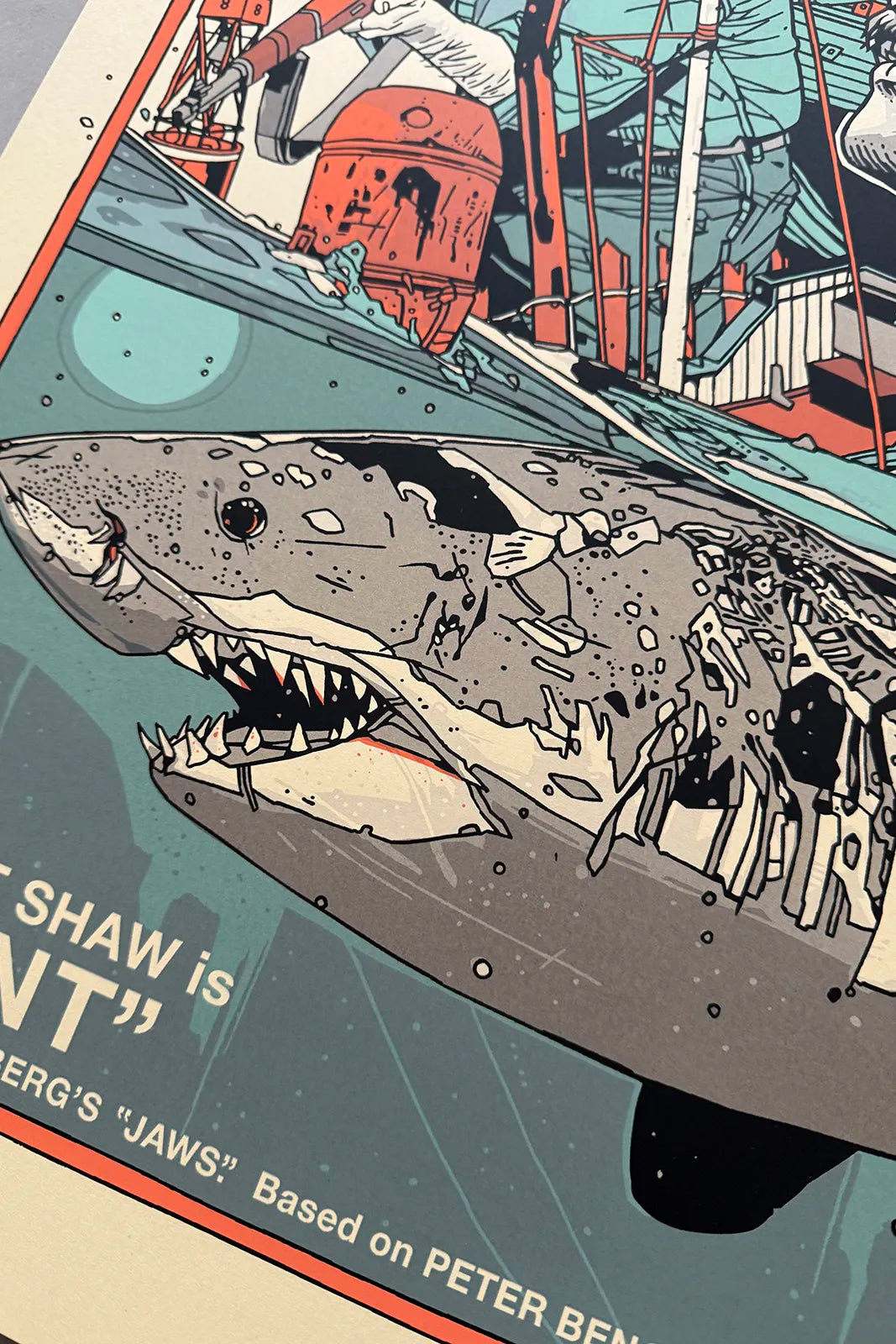 Jaws by Tyler Stout