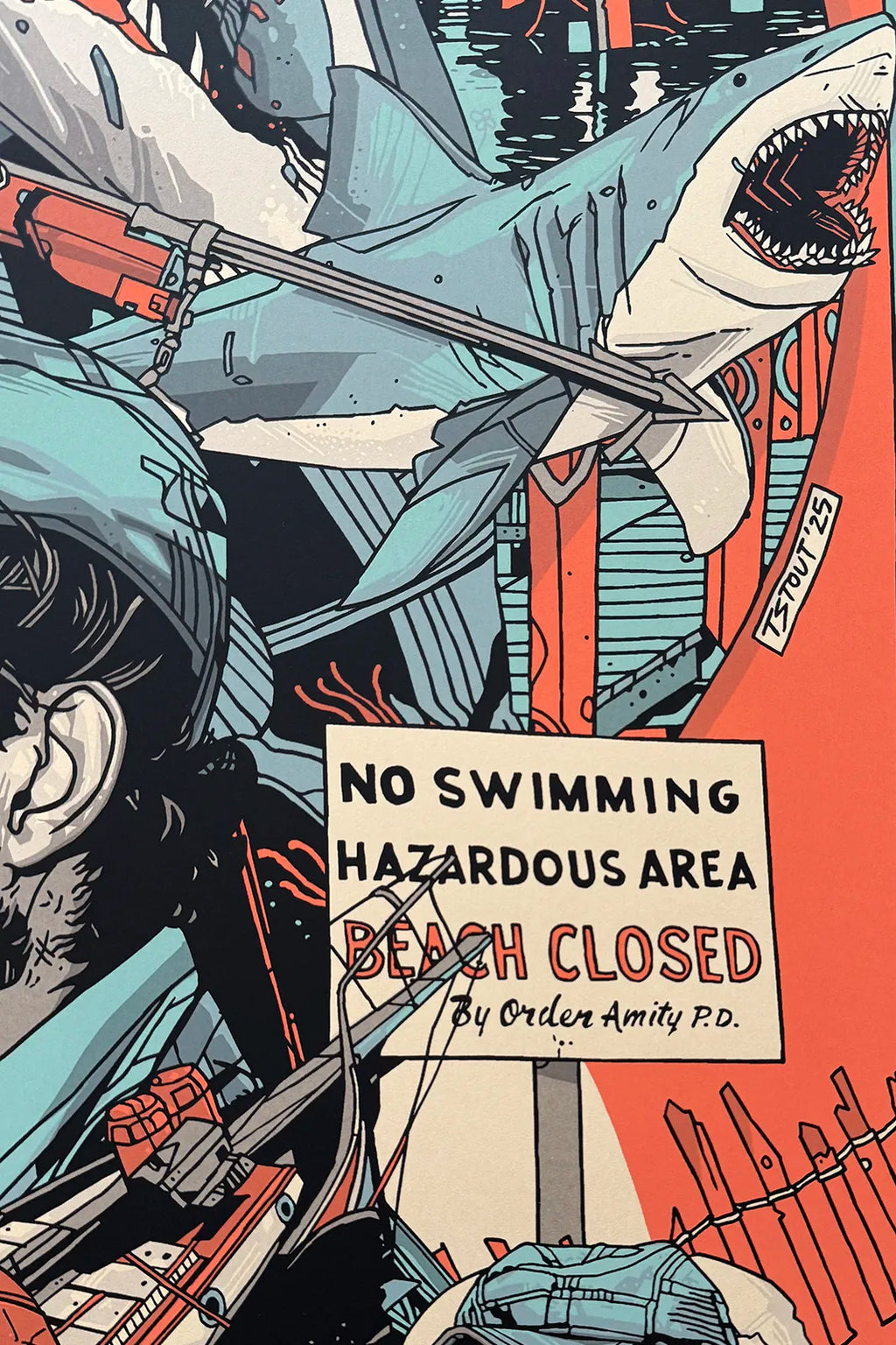 Jaws by Tyler Stout