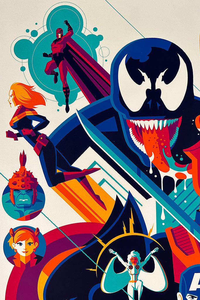 The Modern Age of Marvel by Tom Whalen