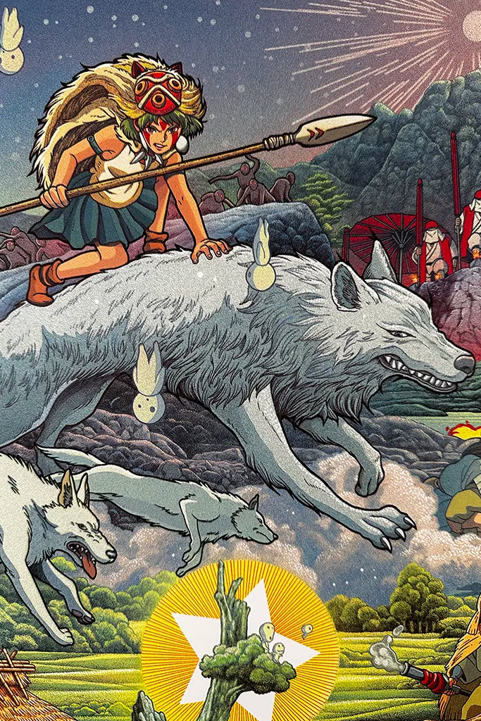 Princess Mononoke by Ise Ananphada