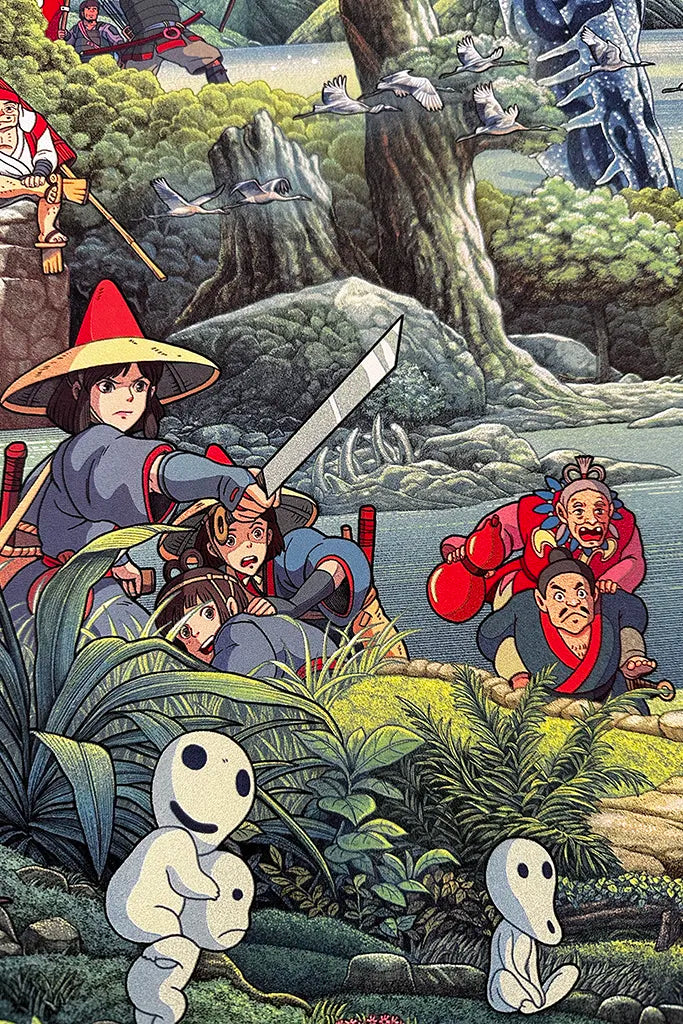 Princess Mononoke by Ise Ananphada