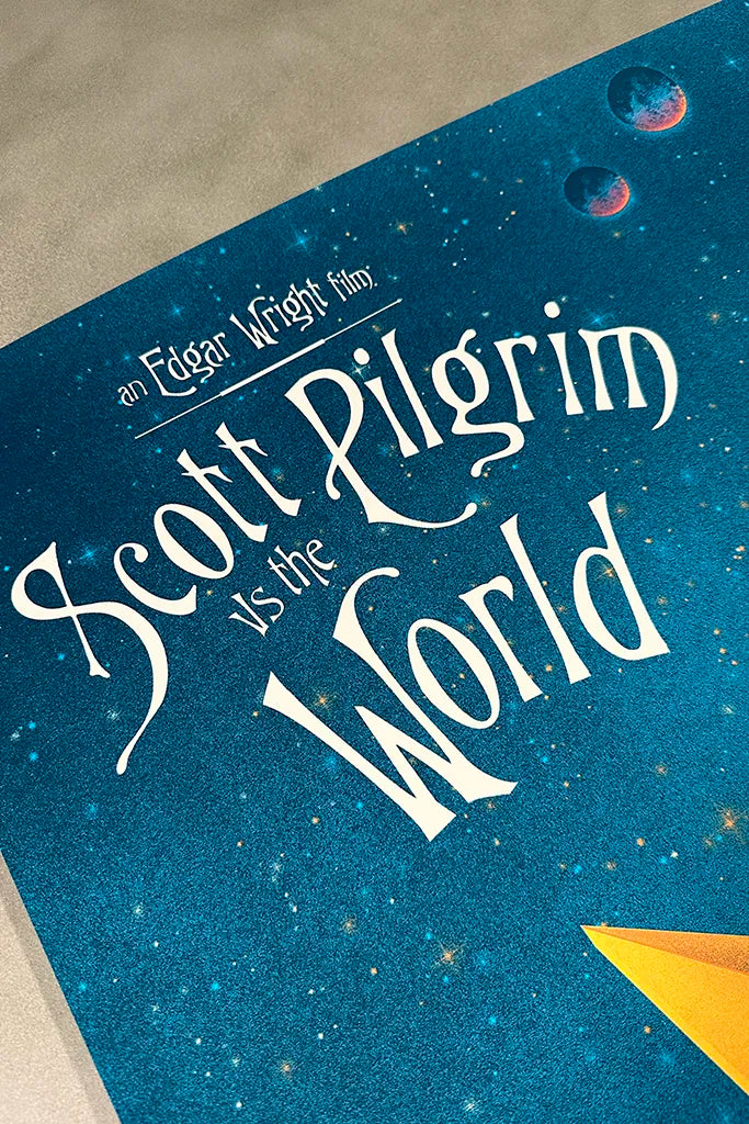 Scott Pilgrim vs. the World - Blue Hair by Matt Ryan Tobin