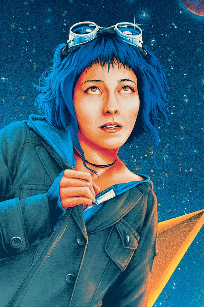 Scott Pilgrim vs. the World - Blue Hair by Matt Ryan Tobin