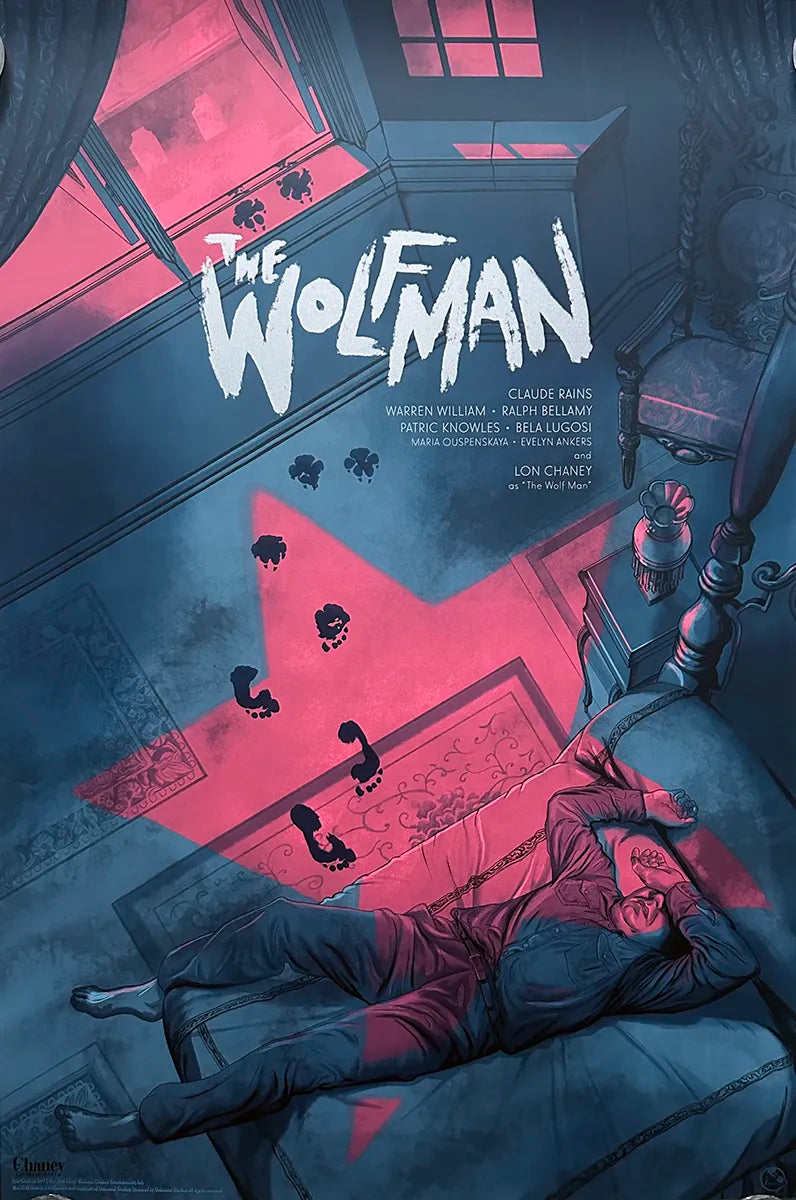 The Wolf Man - Variant by Jonathan Burton