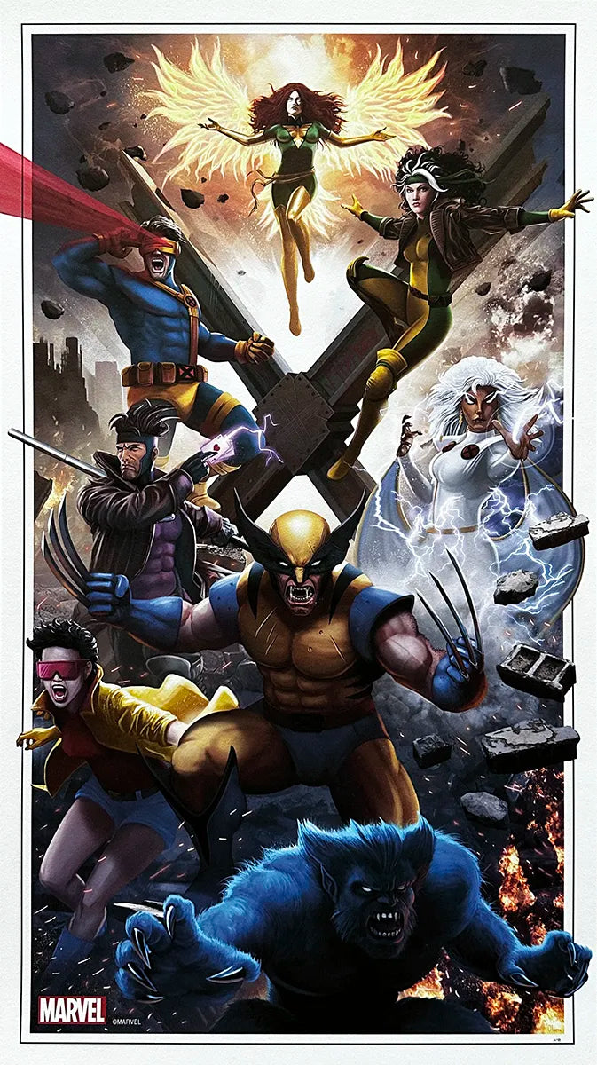 X-Men The Animated Series - Variant by Pablo Olivera