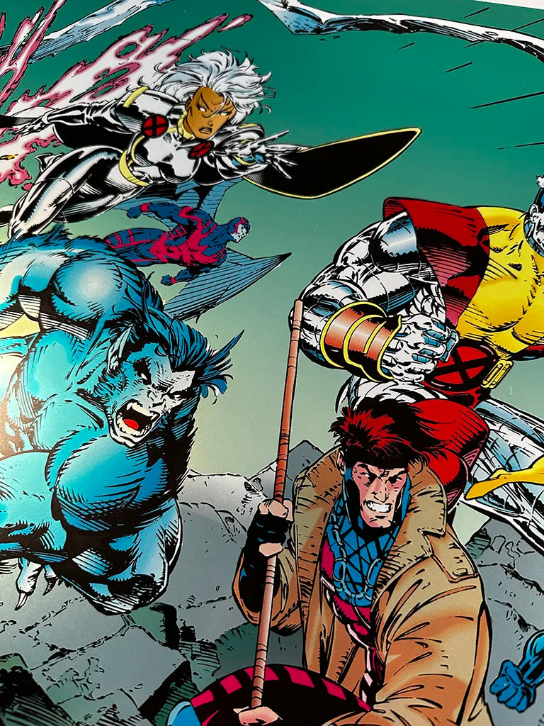 X-men # 1 30th Anniversary Foil Variant by Jim Lee