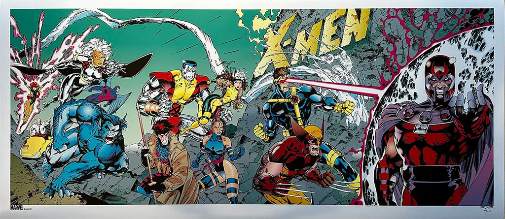 X-men # 1 30th Anniversary Foil Variant by Jim Lee