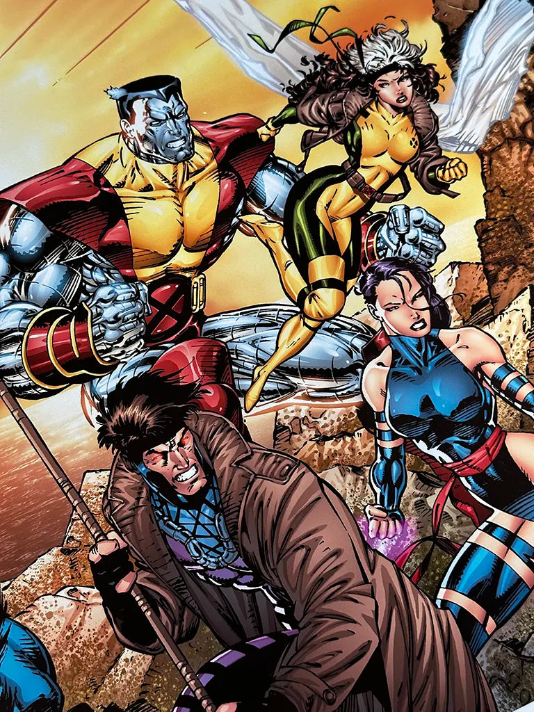 X-men # 1 20th Anniversary Foil Variant by Jim Lee