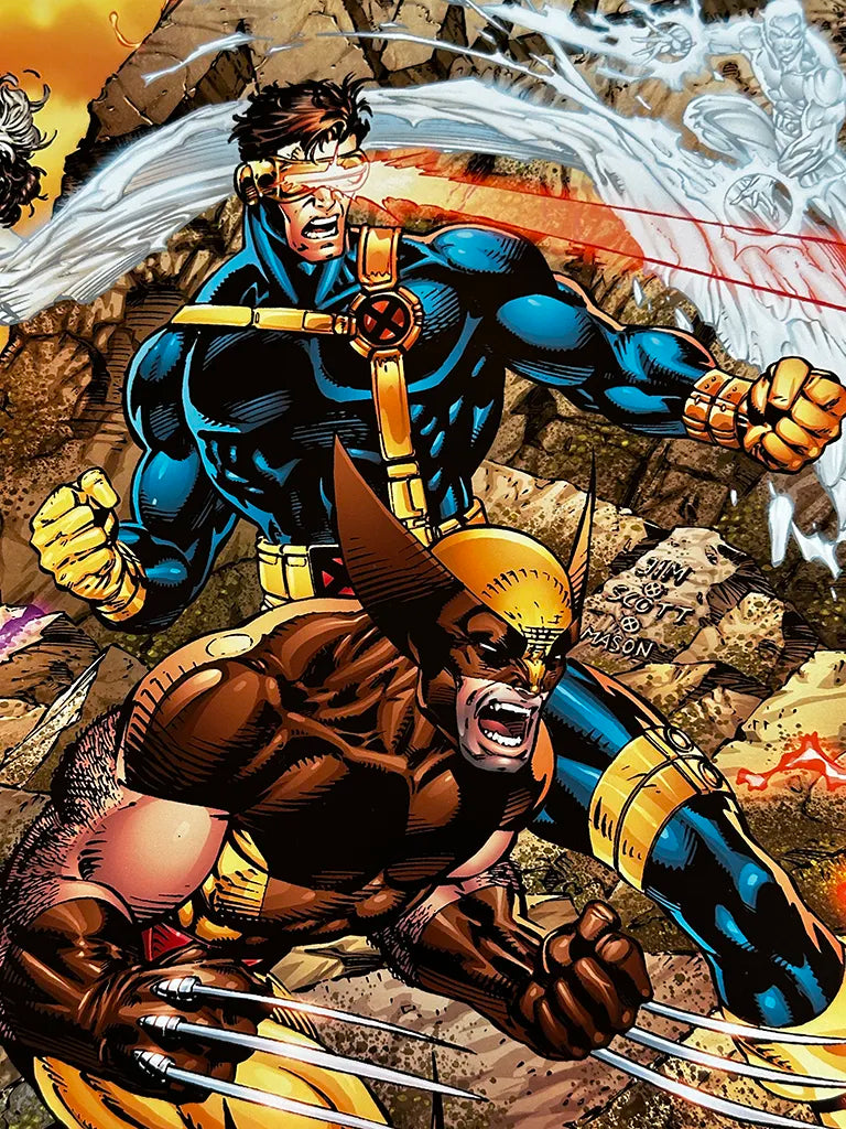 X-men # 1 20th Anniversary Foil Variant by Jim Lee