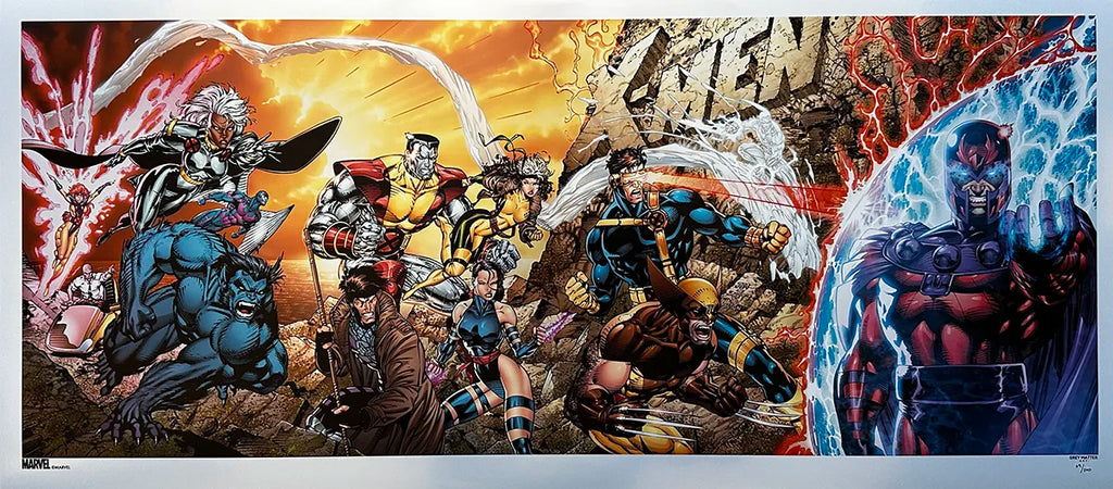 X-men # 1 20th Anniversary Foil Variant by Jim Lee